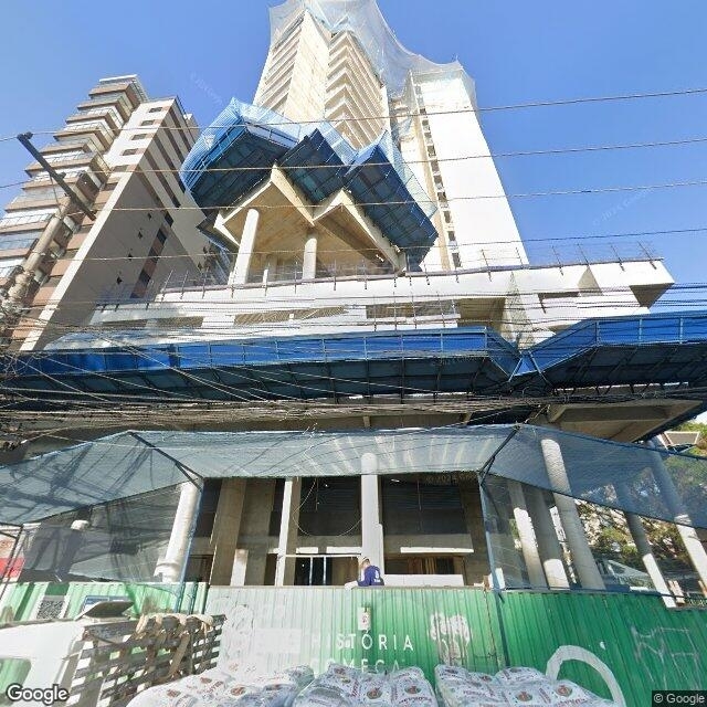 Imagem estática do "Street View" da localização