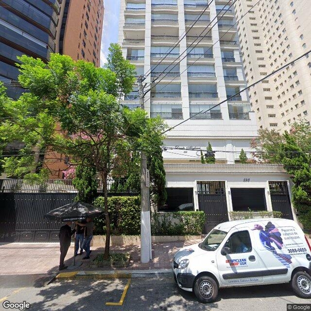 Imagem estática do "Street View" da localização