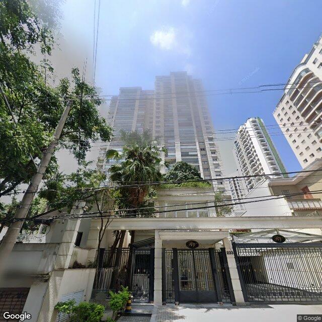 Imagem estática do "Street View" da localização