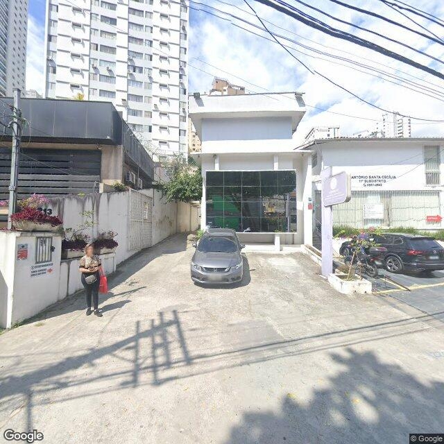 Imagem estática do "Street View" da localização