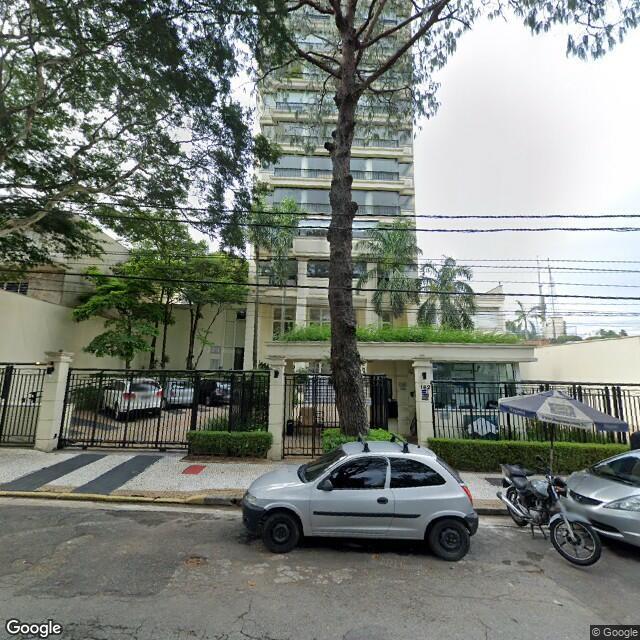 Imagem estática do "Street View" da localização