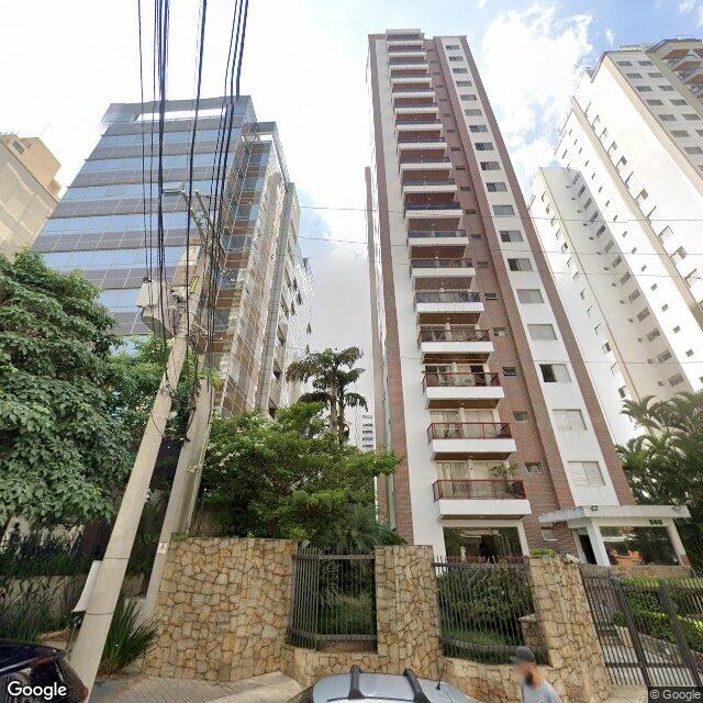 Imagem estática do "Street View" da localização