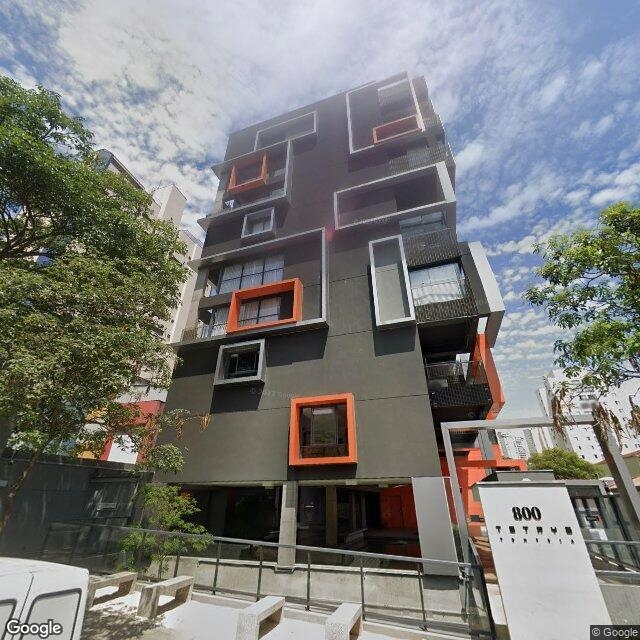 Imagem estática do "Street View" da localização