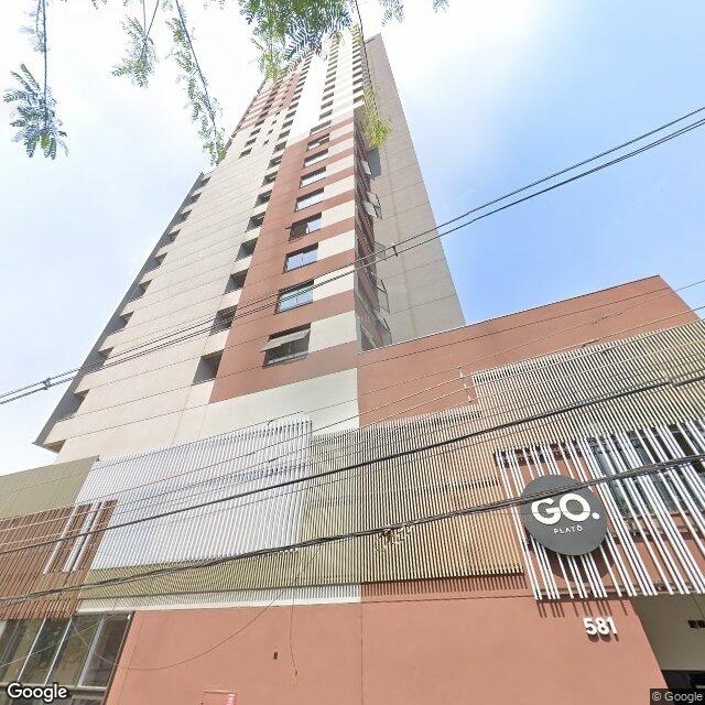 Imagem estática do "Street View" da localização