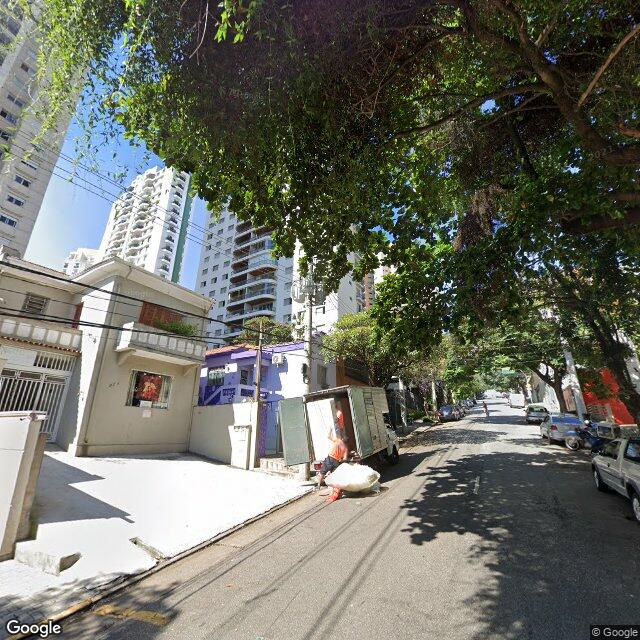 Imagem estática do "Street View" da localização