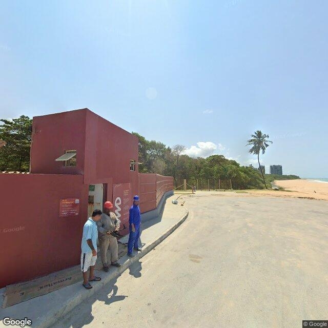 Imagem estática do "Street View" da localização