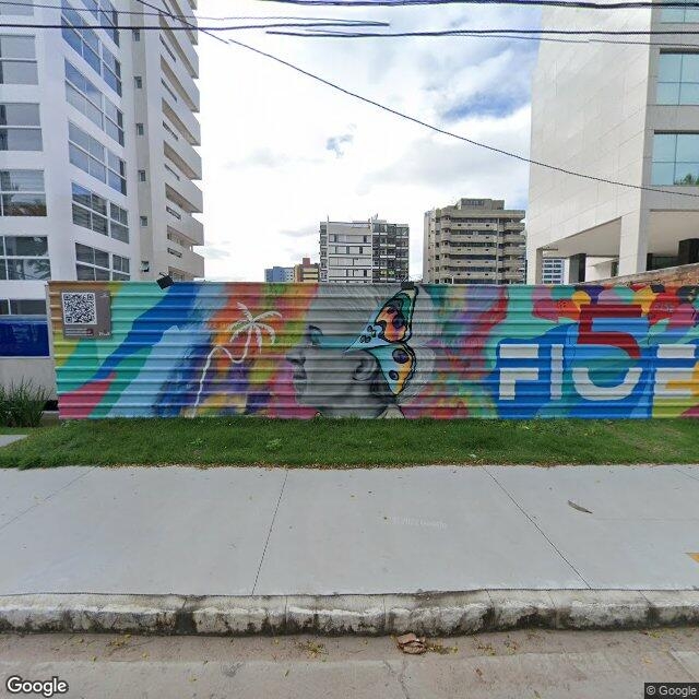 Imagem estática do "Street View" da localização