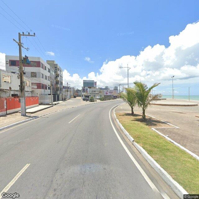 Imagem estática do "Street View" da localização