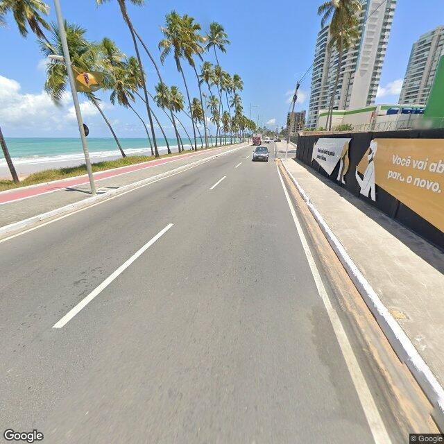 Imagem estática do "Street View" da localização