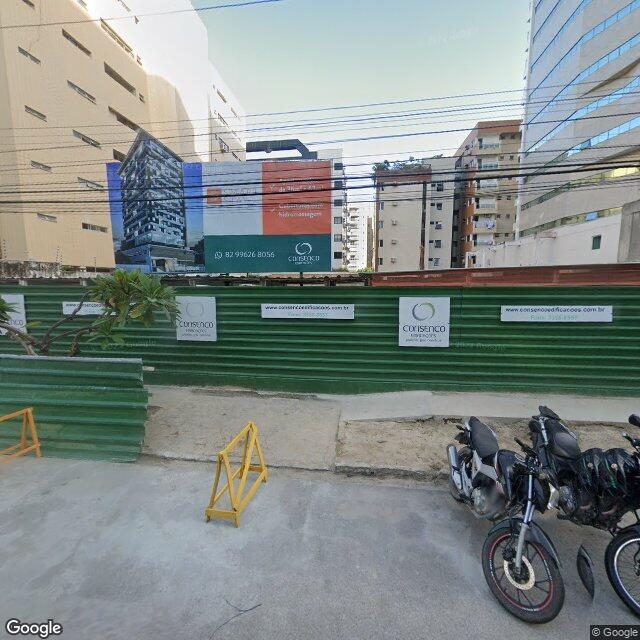 Imagem estática do "Street View" da localização