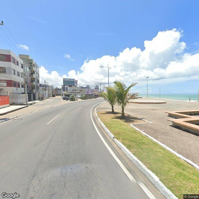 Imagem estática do "Street View" da localização