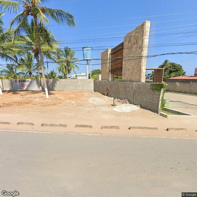 Imagem estática do "Street View" da localização