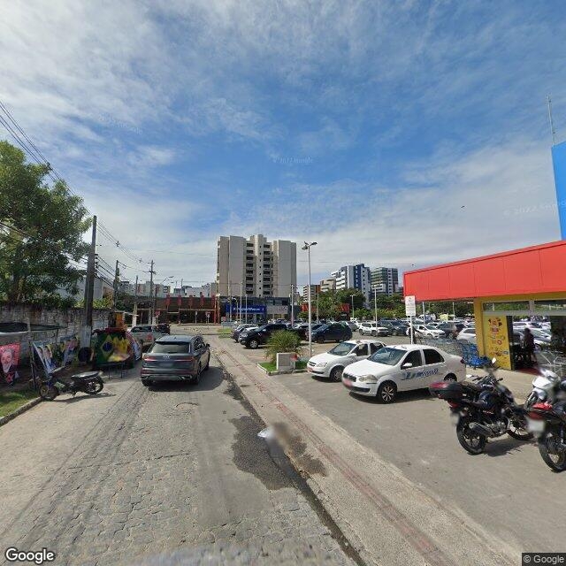 Imagem estática do "Street View" da localização