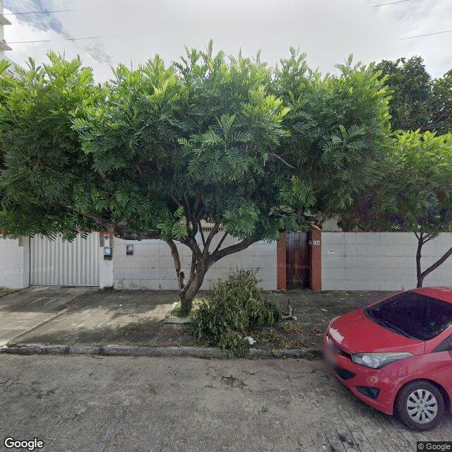 Imagem estática do "Street View" da localização