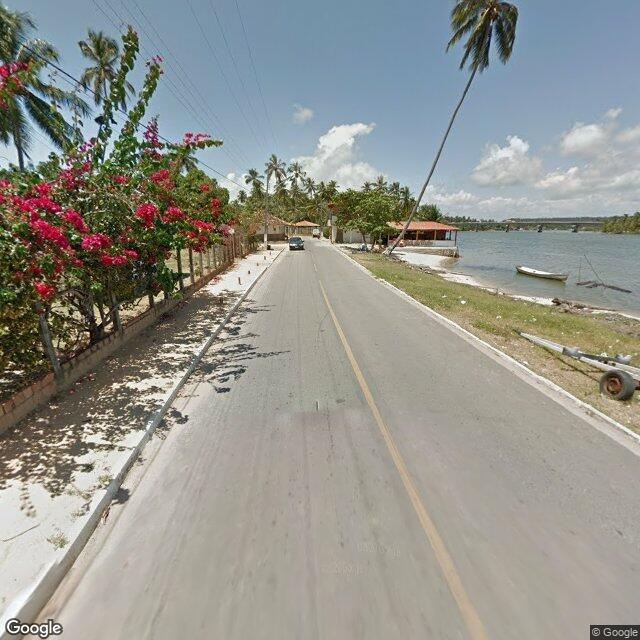 Imagem estática do "Street View" da localização