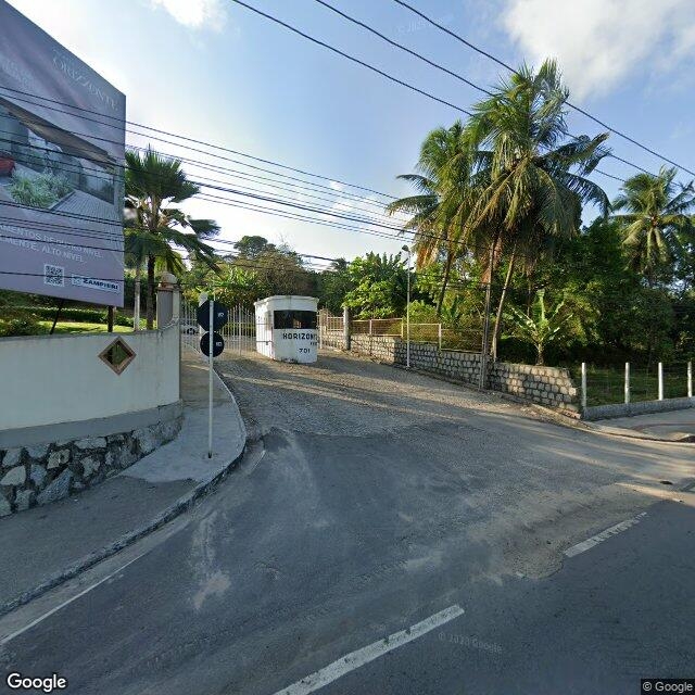 Imagem estática do "Street View" da localização