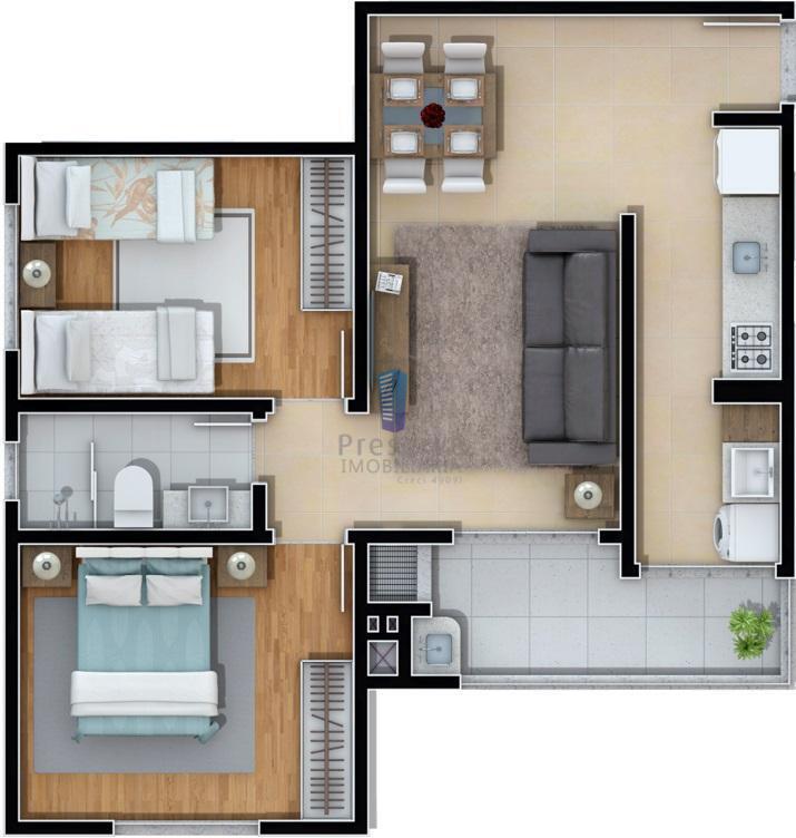 Apartamento para alugar com 2 quartos, 57m² - Foto 14