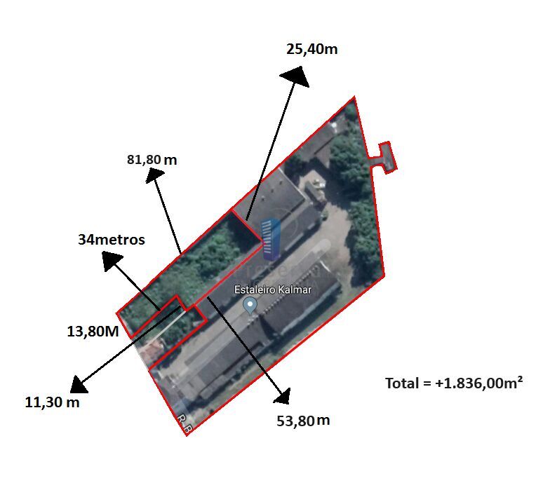 Terreno para alugar, 1835m² - Foto 6