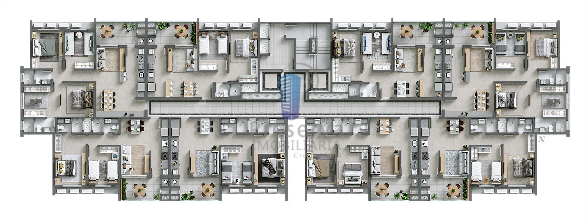 Apartamento à venda com 2 quartos, 58m² - Foto 6