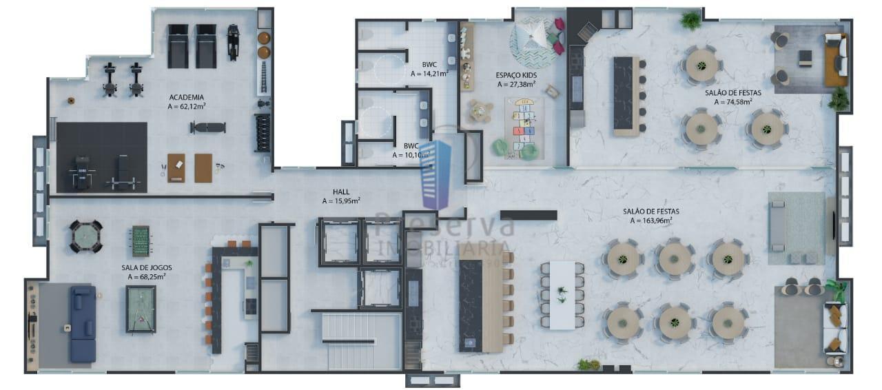 Apartamento à venda com 2 quartos, 75m² - Foto 7