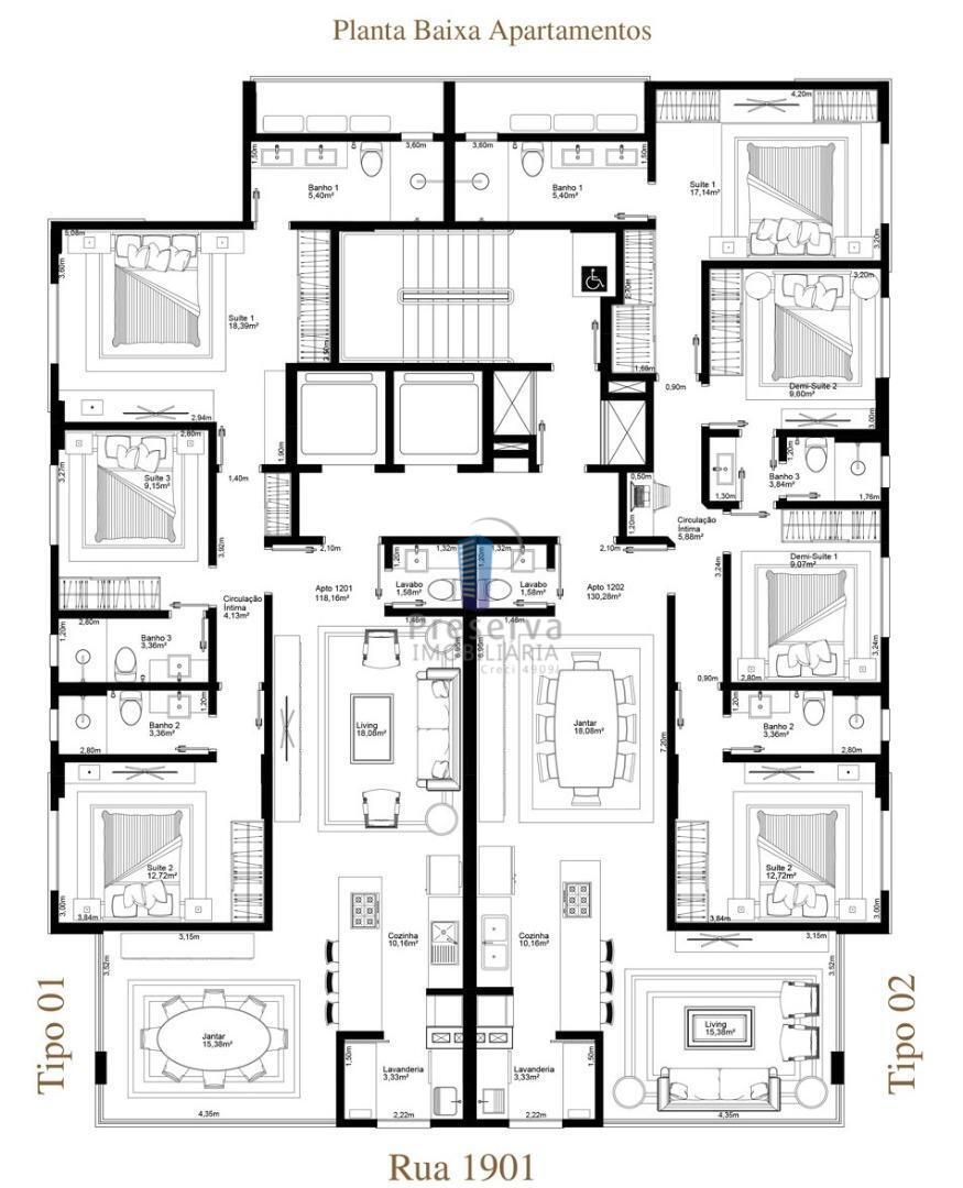 Apartamento, 4 quartos, 131 m² - Foto 4