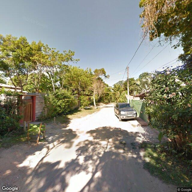 Imagem estática do "Street View" da localização