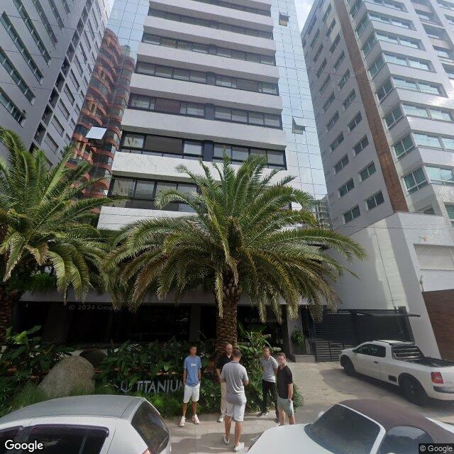 Imagem estática do "Street View" da localização