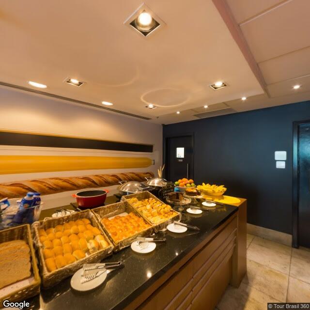 Imagem estática do "Street View" da localização