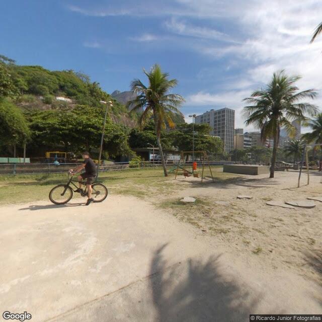 Imagem estática do "Street View" da localização