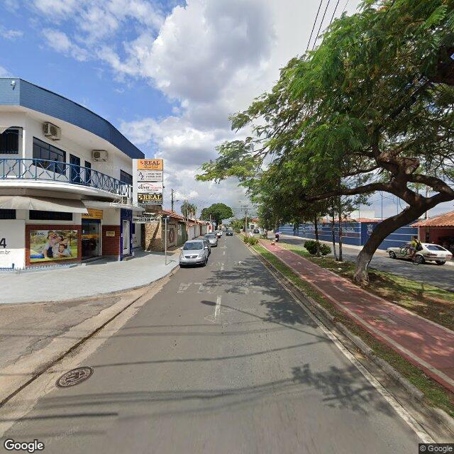 Imagem estática do "Street View" da localização