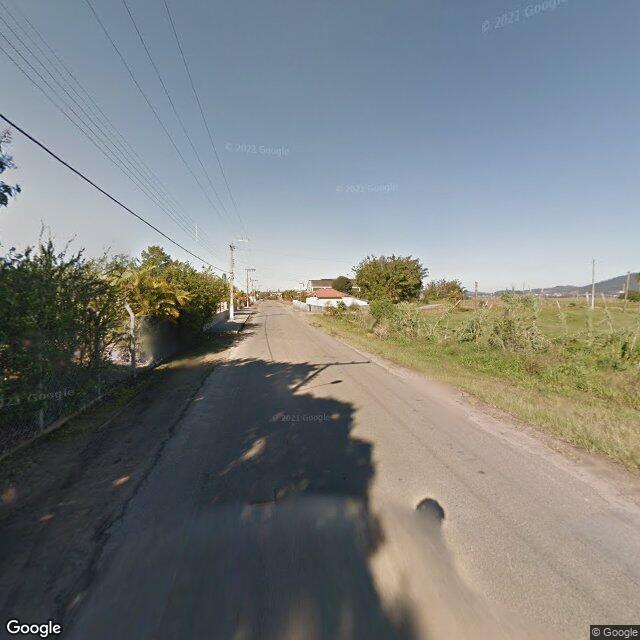 Imagem estática do "Street View" da localização