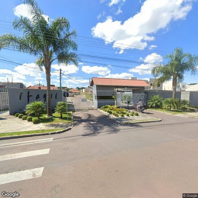 Imagem estática do "Street View" da localização