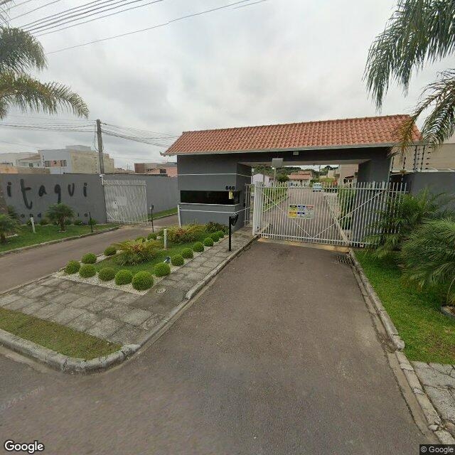 Imagem estática do "Street View" da localização