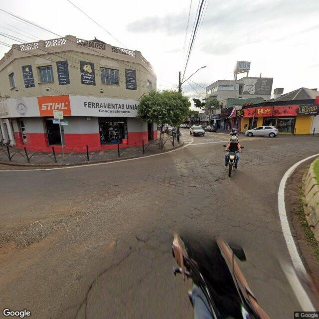 Imagem estática do "Street View" da localização