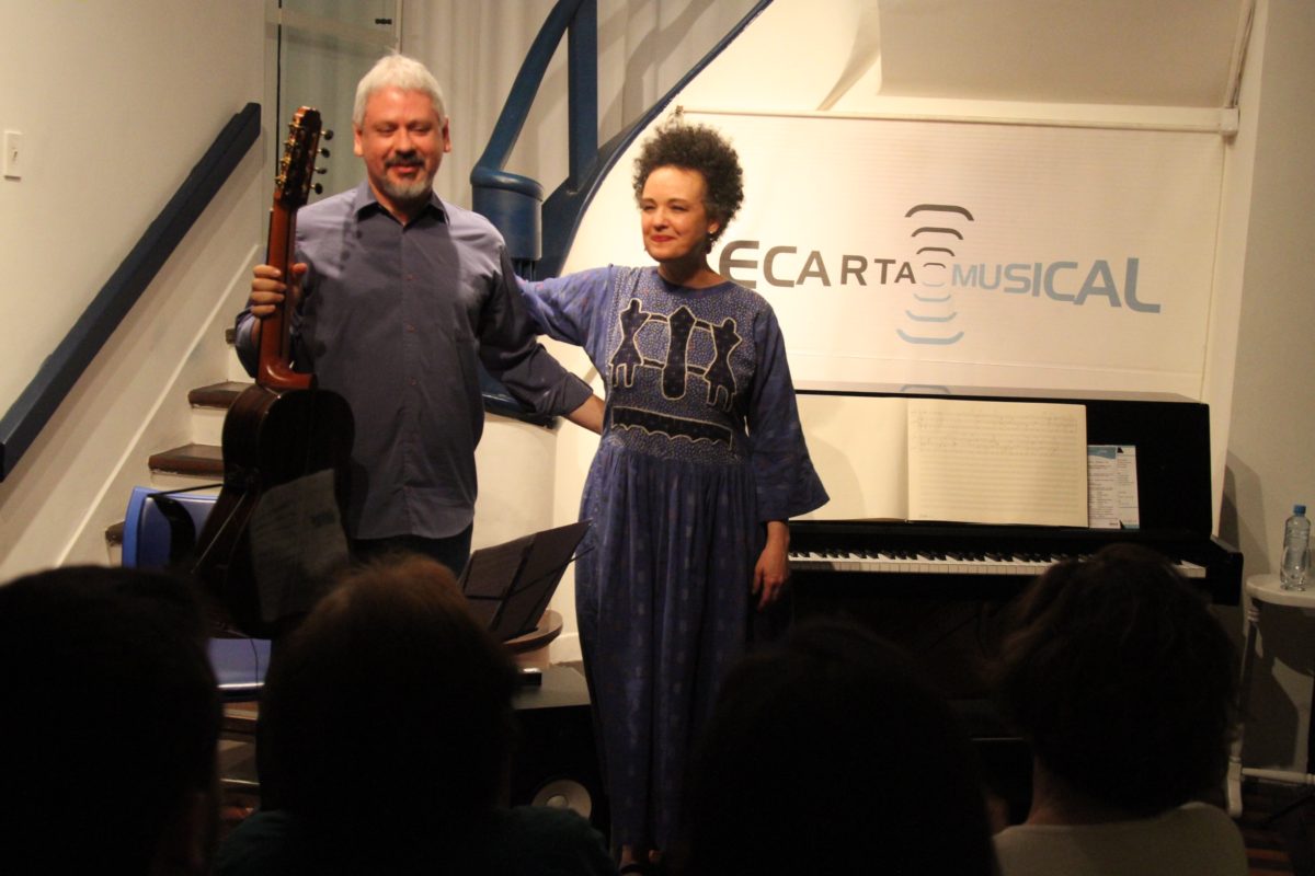 Recital de Catarina Domenici e James Correa  | Foto: Igor Sperotto
