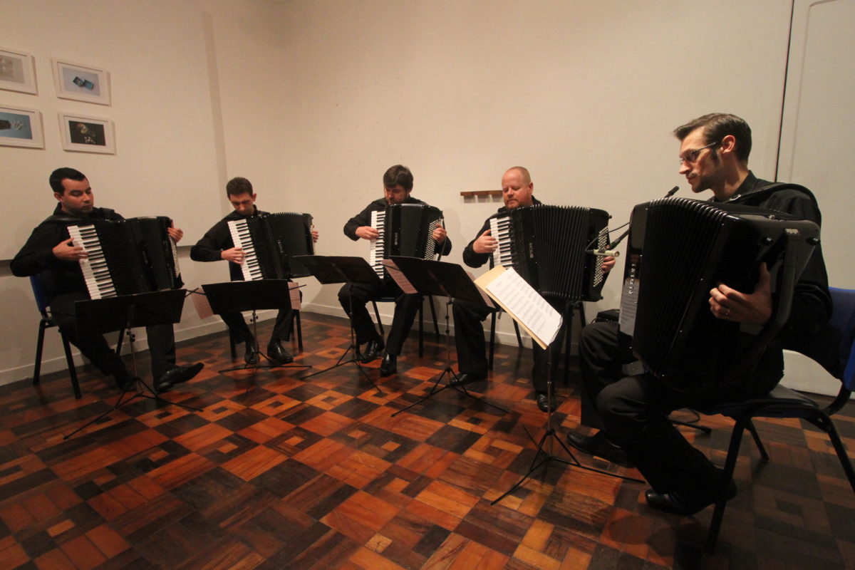 Quinteto Persch no concerto Brasileiríssimo | Foto: Igor Sperotto