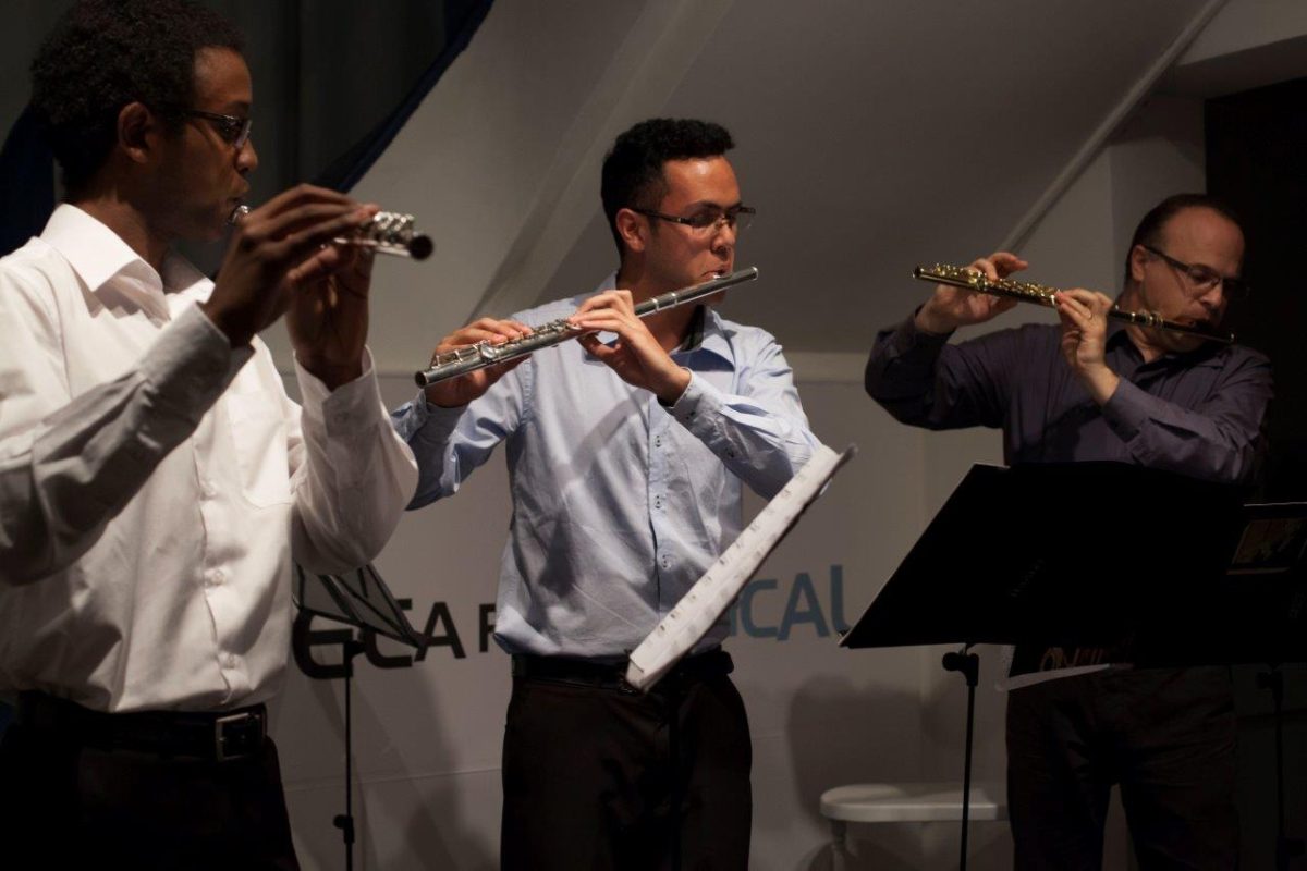 Conjunto de flautas transversais Arsis | Fotos: Leonardo Savaris