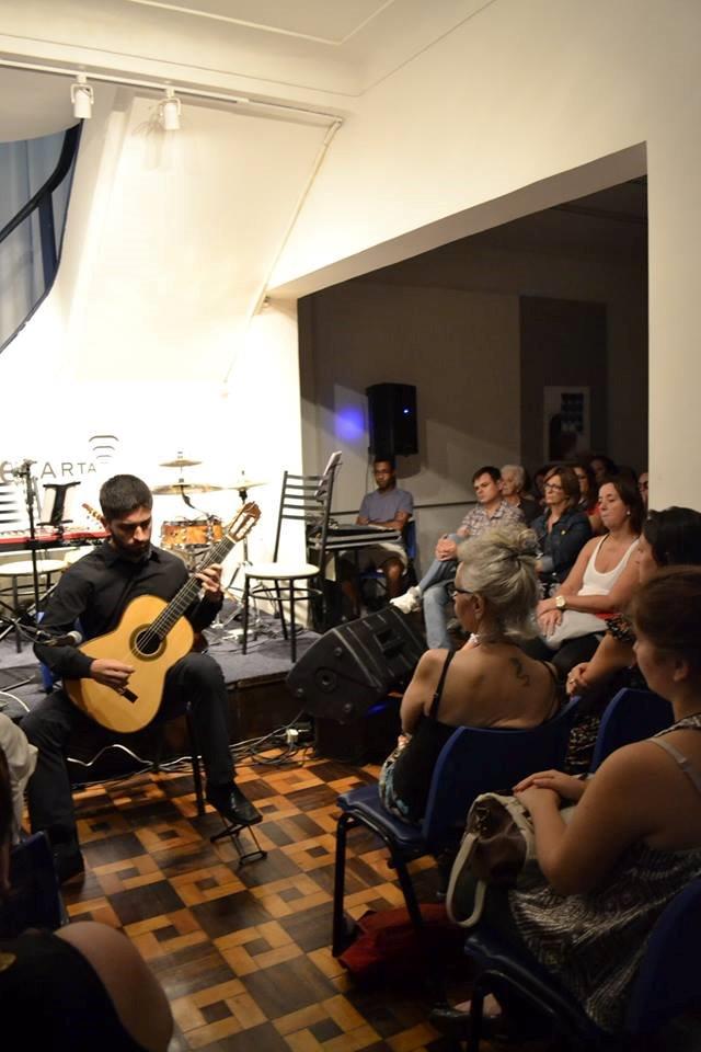 Uruguaio Dany Lopez lança seu CD Polk | Fotos: Rafaela Possamai