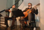 Daniel Castilhos e Lucas Volpatto em Conversa com acordeon e violão | Foto:Igor Sperotto