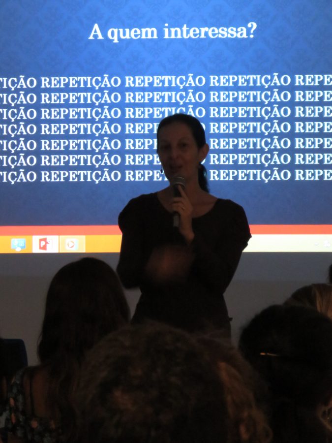 Conversa de Professor com Clara Glock | Foto: Glaci Salusse Borges