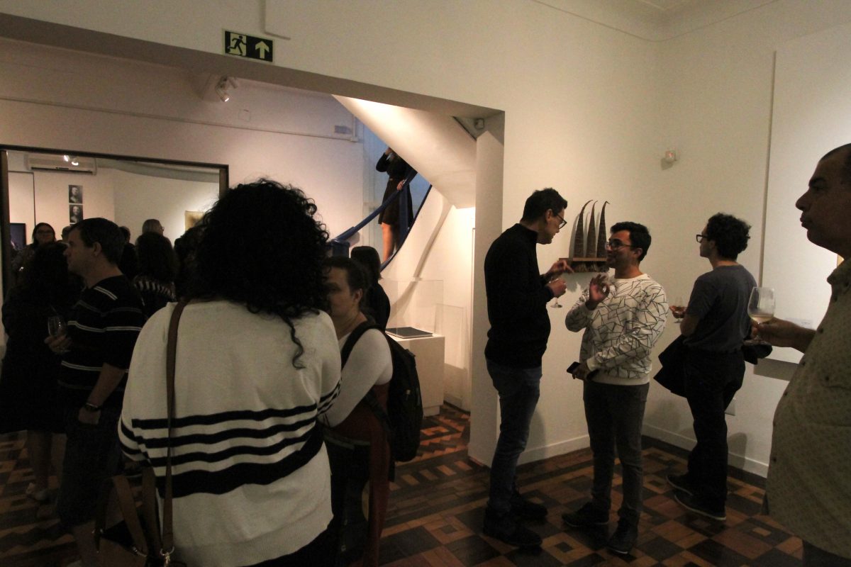 Inauguração da mostra Clóvis Dariano | Foto: Igor Sperotto