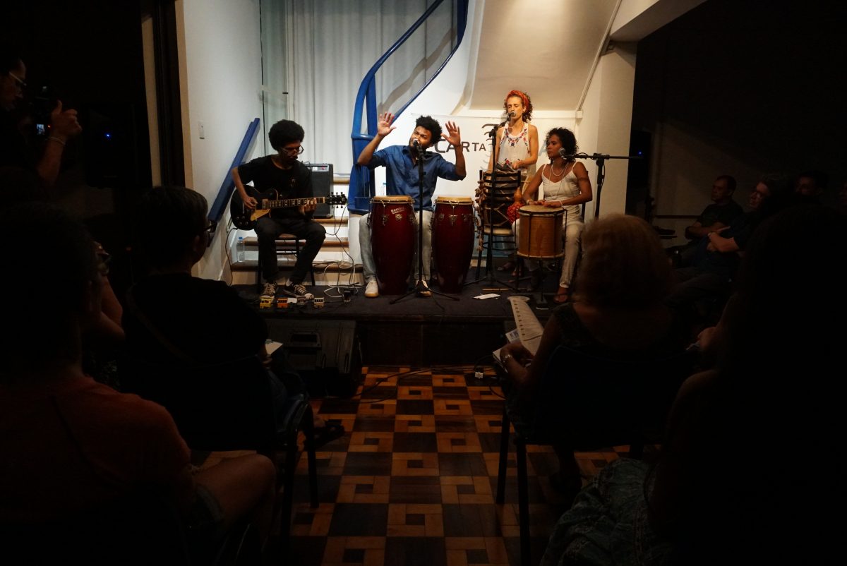 Dona Conceição apresenta Asè de Fala no Ecarta Musical | Foto: Igor Sperotto