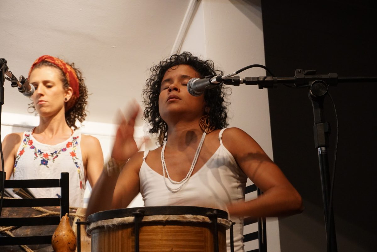 Dona Conceição apresenta Asè de Fala no Ecarta Musical | Foto: Igor Sperotto