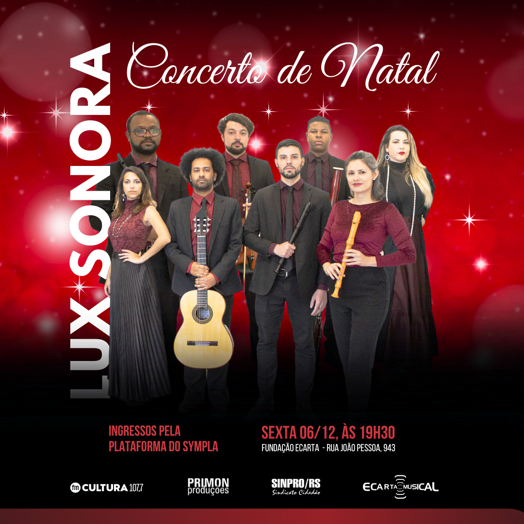 Lux Sonora apresenta Concerto de Natal | 