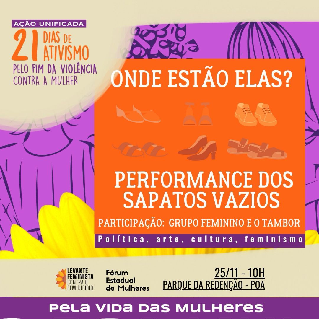 Sapatos vazios - onde estão elas?