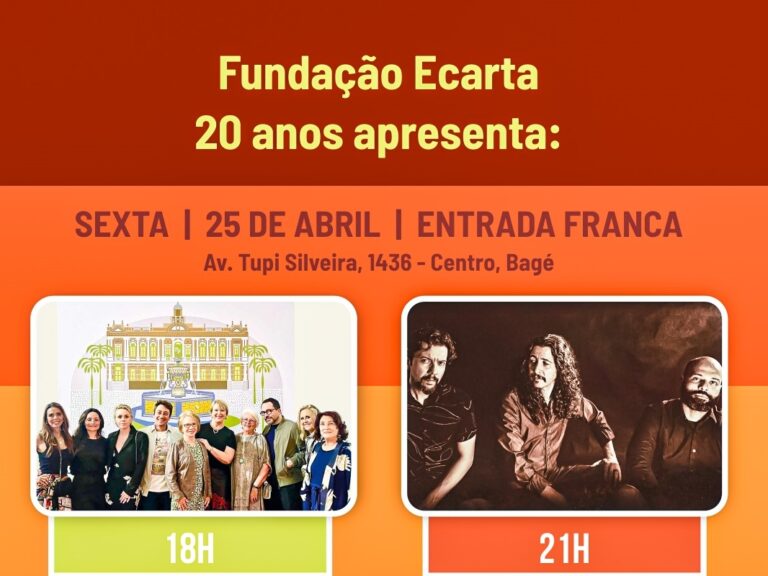 Ecarta comemora 20 anos com atividades em Bagé