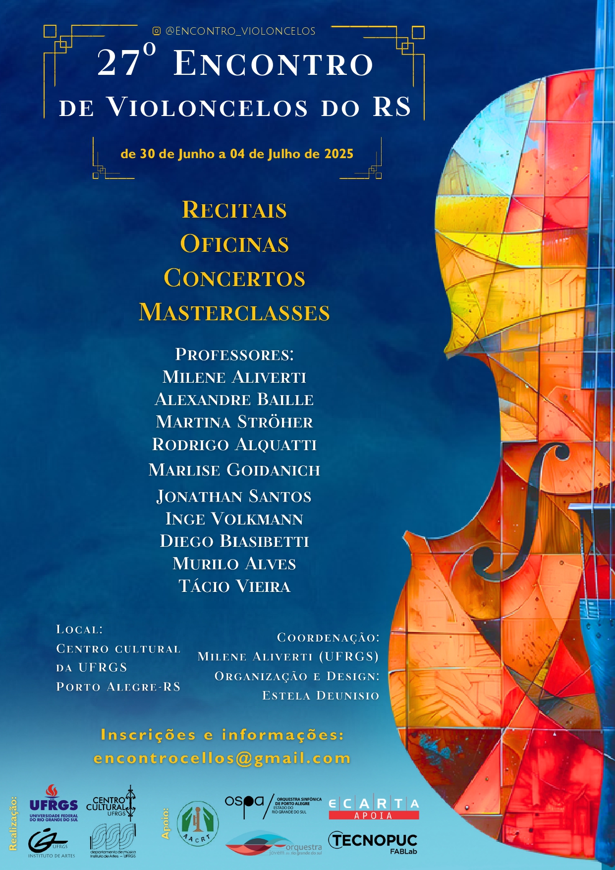 27º Encontro de Violoncelos  | 