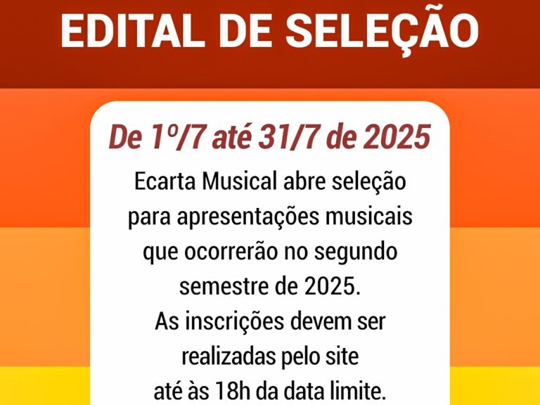 Ecarta Musical seleciona oito shows