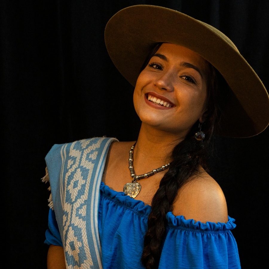 Maria Alice no show Doble Chapa