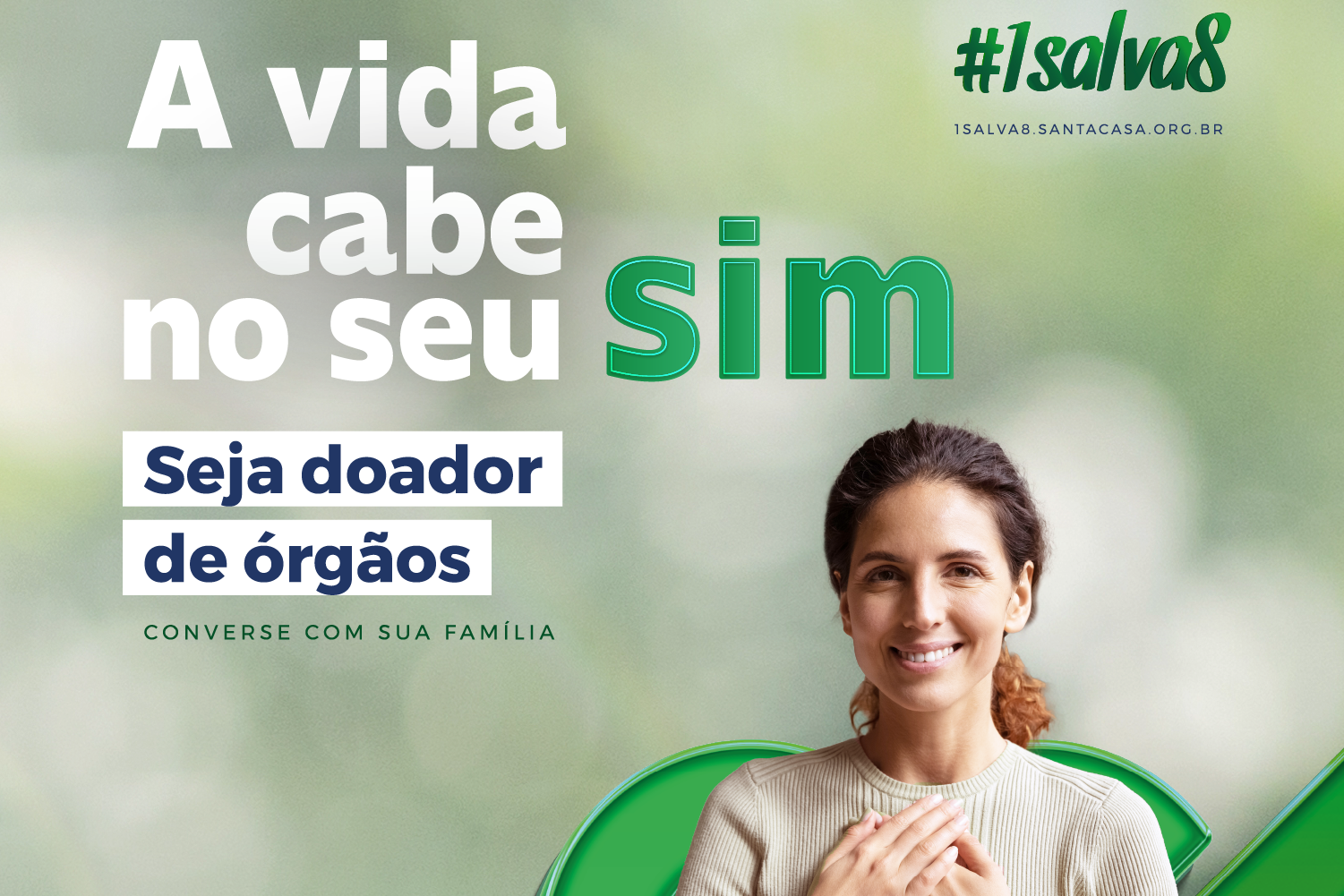 Santa Casa e Fundação Ecarta se unem em campanha de doação de órgãos